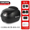 32l almofada da motocicleta tour caixa de cauda wlh e32 caixa de bagagem da motocicleta caso superior multifuncional scooter bagagem tempeфры Для humaтоцикла