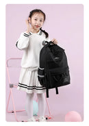 Fengdong-Saco Escolar de Grande Capacidade para Crianças, Mochila Bonito para Meninas, Kawaii Bookbag para Crianças, Presente dos Estudantes Primários