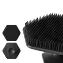 Alwafore escova de limpeza facial purificador de silicone em miniatura rosto limpeza profunda barbear massagem rosto esfrega escova limpador de rosto para homem