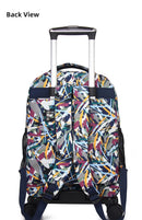Nova Mala de Viagem de Grande Capacidade com Alça Retrátil, Bolsa de Mão para Viagens de Longa e Curta Distância, Mala de Nyl...
