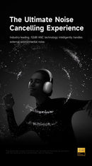Picun f8 pro anc fones de ouvido sem fio cabeça rastreamento áudio espacial 3d-52db anc alta fidelidade bluetooth fone de ouvido enc hd microfone app de baixa latência