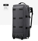 Bolsa de viagem, bolsa de grande capacidade, bagagem portátil ao ar livre, bolsa de viagem com rodas, bolsa de viagem unissex conveniente e prática