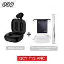 QCY-T13 ANC Fones De Ouvido Sem Fio, Bluetooth 5.3 TWS, ANC, Auscultadores De Cancelamento De Ruído, 4 Microfones ENC Headset, In-Ear, Handfree Earbuds