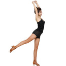 Calças sexy de dança latina para mulheres, alta elasticidade, meias arrastão de malha, meia-calça para reforço dos pés, meias dançarinas