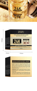 24k ouro ácido hialurônico creme para os olhos anti círculos escuros sacos de olho endurecimento hidratante olhos produtos de cuidados com a pele