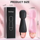 Mini vibrador av vibrador brinquedos sexuais para adultos mulheres vagina clitóris estimulador varinha mágica g ponto anal massageador masturbador feminino