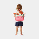 Mochila Baby Vaca Rosa