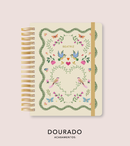 Caderno Reposicionável - Daydreaming Bege - Formatos Grandes - Inside Book