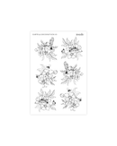 Cartela de Adesivos Decorativos 01