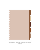 Divisórias Mini - Tons de Marrom | 5 un. 180g/m²