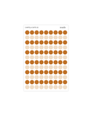Cartela de Adesivos Dots 02
