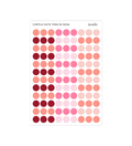 Cartela de Adesivos Dots