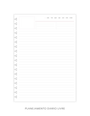 IN406 - Planej. Diário Livre Sem Data 1.0 - Formatos Grandes